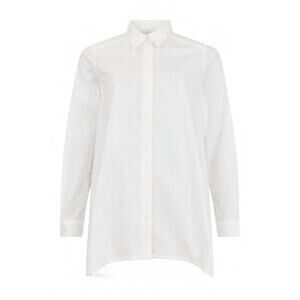 NEW NOEN women's plain button down shirt in white